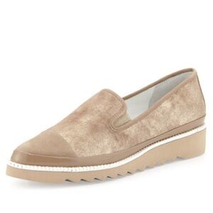 Donald J. Pliner Beliz Modern Slip-On Platino Women's 6
